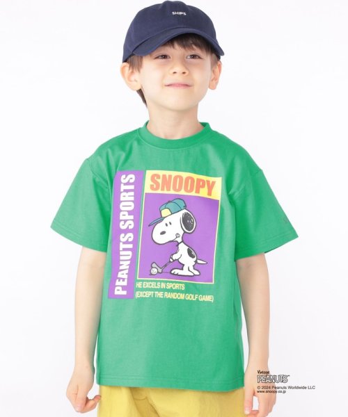 SHIPS KIDS(シップスキッズ)/SHIPS KIDS:100～125cm / スヌーピー スポーツ 半袖 TEE/img25