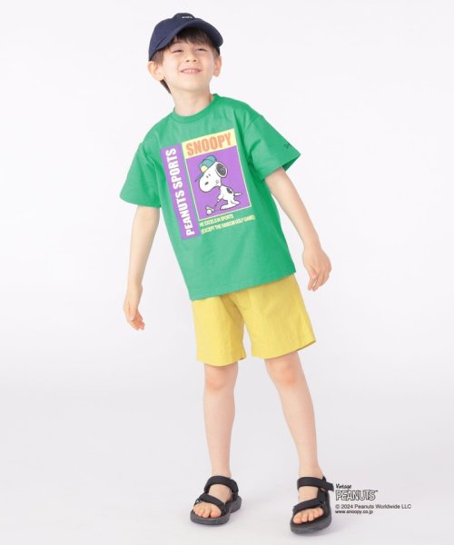 SHIPS KIDS(シップスキッズ)/SHIPS KIDS:100～125cm / スヌーピー スポーツ 半袖 TEE/img30