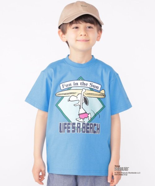 SHIPS KIDS(シップスキッズ)/SHIPS KIDS:100～125cm / スヌーピー スポーツ 半袖 TEE/img38