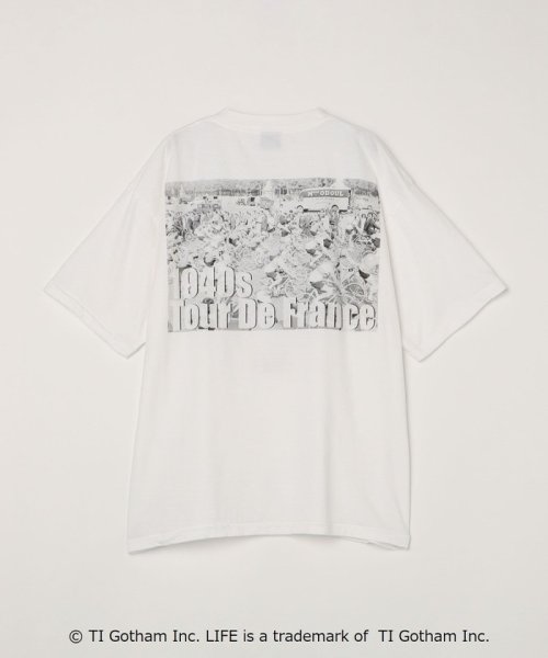 SHIPS any MEN(シップス　エニィ　メン)/【SHIPS any別注】SCREEN STARS: LIFE フランス プリント Tシャツ◇/img24