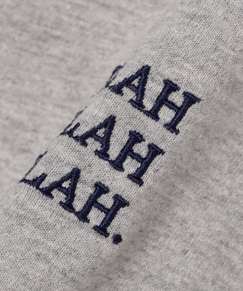 SHIPS any MEN(シップス　エニィ　メン)/SHIPS any: 〈ユニセックス〉BLAH BLAH BLAH.ワンポイント 刺繍 ルーズ Tシャツ◆/img32