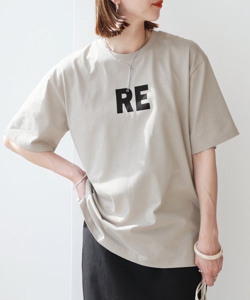 reca(レカ)/前後ロゴプリントTシャツ(hi287820)/img43