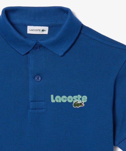 LACOSTE KIDS(ラコステ　キッズ)/ポップフォントロゴネームBOYSポロシャツ/img02