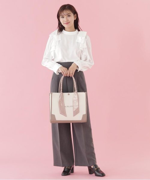 Link J スカーフトートバッグ 大 予めご了承ください