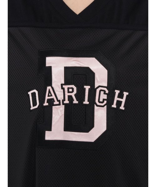 Darich(Darich)/メッシュアップリケビッグTシャツ/img09