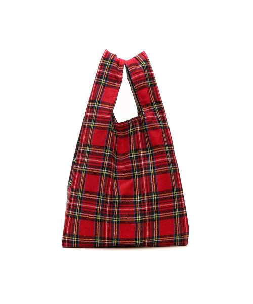 MASTER＆Co.(マスターアンドコー)/マスターアンドコー トートバッグ B4 MASTER&Co. トート バッグ エコバッグ 折りたたみ TARTAN CHECK ECOBAG M MC1391/img08