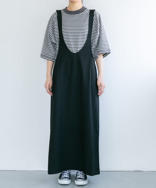 URBAN RESEARCH DOORS(アーバンリサーチドアーズ)/FORK&SPOON　Uネックジャンパースカート/img14