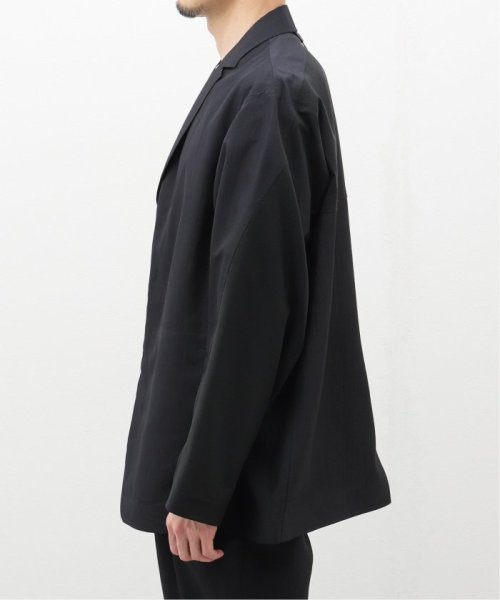 EDIFICE(エディフィス)/【White Mountaineering】POLYESTER TAFFETA LAPEL JACKET BK2471205/img03