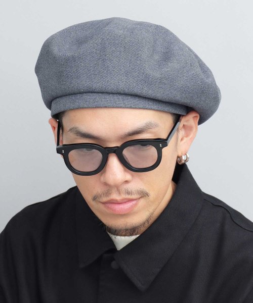 Mr.COVER(ミスターカバー)/Mr.COVER ミスターカバー ベレー帽 日本製 シンプル 無地  ビッグシルエット/img03