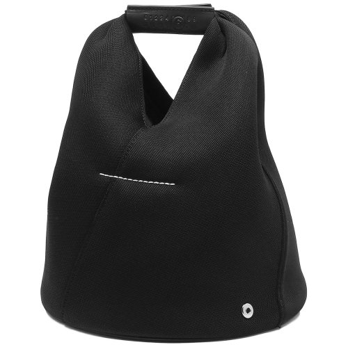 エムエムシックス メゾンマルジェラ ハンドバッグ ジャパニーズバッグ ブラック レディース MM6 Maison Margiela SB6WD0027 P641 メゾンマルジェラ MM6 Maison Margiela エムエムシックス ハンドバッグ ジャパニーズバッグ ブラック レディース SB6WD0027