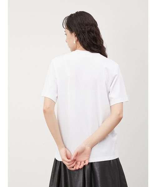 Mila Owen(ミラオーウェン)/フォトグラフィックコットンTシャツ【手洗い可能】/img05