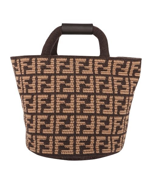 FENDI フェンディ トートバッグ 7VA602 APDH F1MLR FENDI トートバッグ 7VA602 APDH ブラウン BROWN