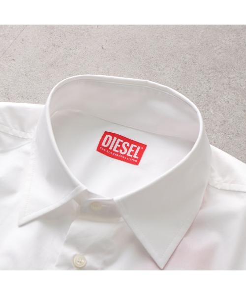DIESEL(ディーゼル)/DIESEL シャツ S－Dou－Plain A10618 0PCAL オーバルDロゴ刺繍/img09