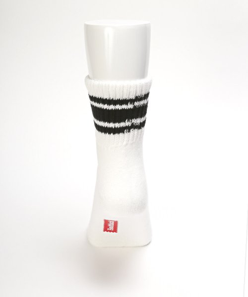 LUXSTYLE(ラグスタイル)/Healthknit(ヘルスニット)3本ラインショートソックス/Healthknit ヘルスニット 靴下 メンズ ソックス 3足セット スニーカーソックス ロー/img02