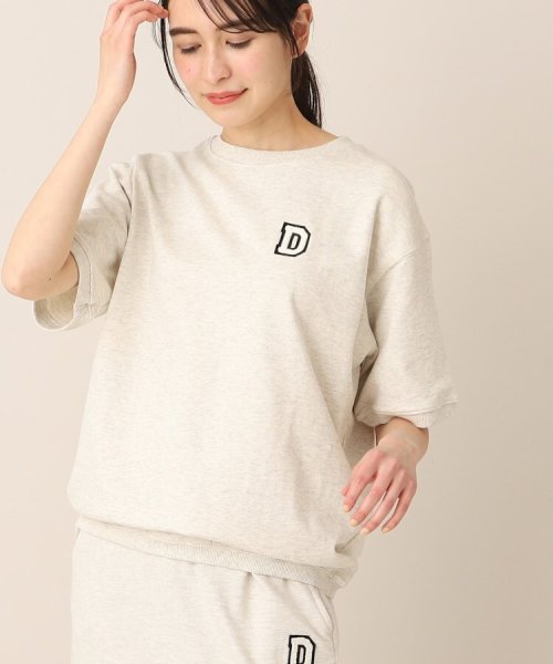 Dessin(デッサン)/【ユニセックス・洗える】ロゴ刺繍Tシャツ/img05