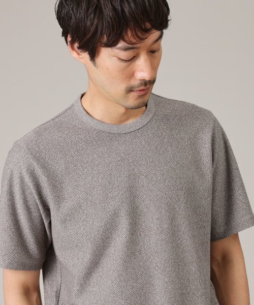 TAKEO KIKUCHI(タケオキクチ)/【尾州織/Made in JAPAN】メランジ Tシャツ/img10