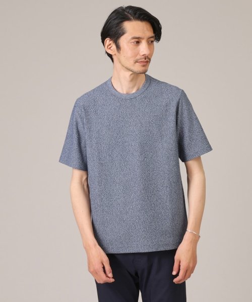 TAKEO KIKUCHI(タケオキクチ)/【尾州織/Made in JAPAN】メランジ Tシャツ/img38