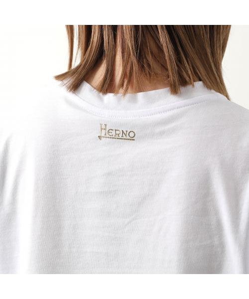 HERNO(ヘルノ)/HERNO KIDS Tシャツ JTS00015G 52045 ロゴ/img07
