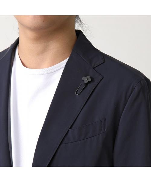 LARDINI テックジャージースーツ JZ143AQ88 EQEL62701 LARDINI テックジャージースーツ JZ143AQ88 ノッチドラペル サイドベンツ