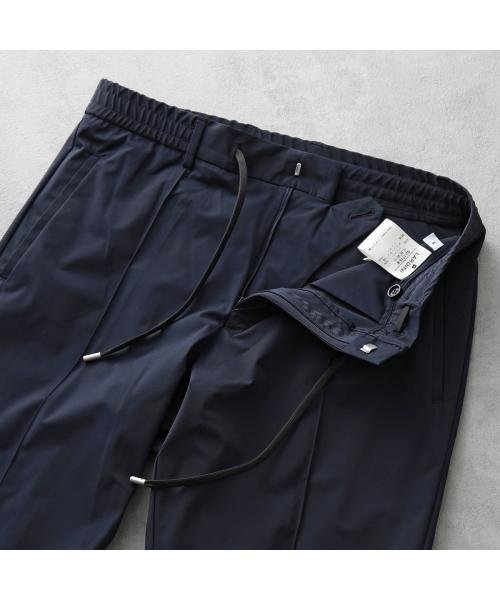 LARDINI テックジャージースーツ JZ143AQ88 EQEL62701 LARDINI テックジャージースーツ JZ143AQ88 ノッチドラペル サイドベンツ