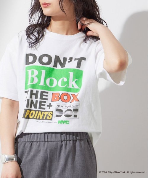 journal standard  L'essage (ジャーナルスタンダード　レサージュ)/《予約》【NYC×GOOD ROCK SPEED 】 DONT BLOCK TEE：Tシャツ/img05