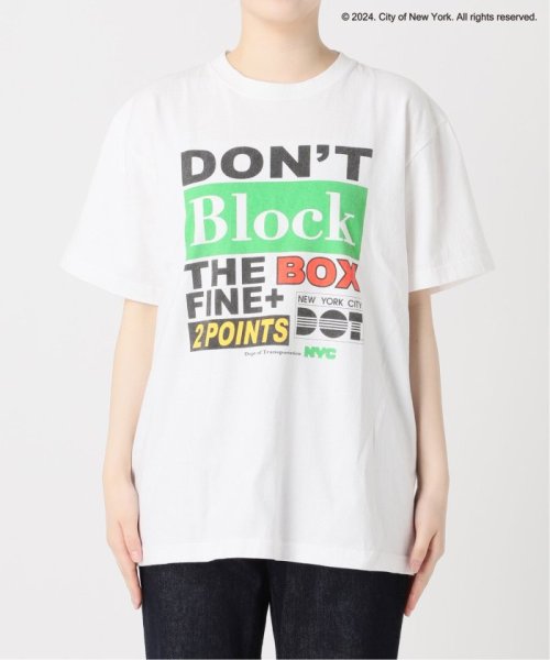 journal standard  L'essage (ジャーナルスタンダード　レサージュ)/《予約》【NYC×GOOD ROCK SPEED 】 DONT BLOCK TEE：Tシャツ/img07