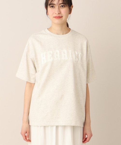 Dessin(デッサン)/【ユニセックス・洗える】ロゴ刺繍Tシャツ/img13