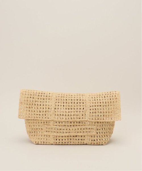 FRAMeWORK(フレームワーク)/MAISON N.H PARIS/メゾン エヌ アッシュ パリ Raffia UMA Clutch Bag/img11