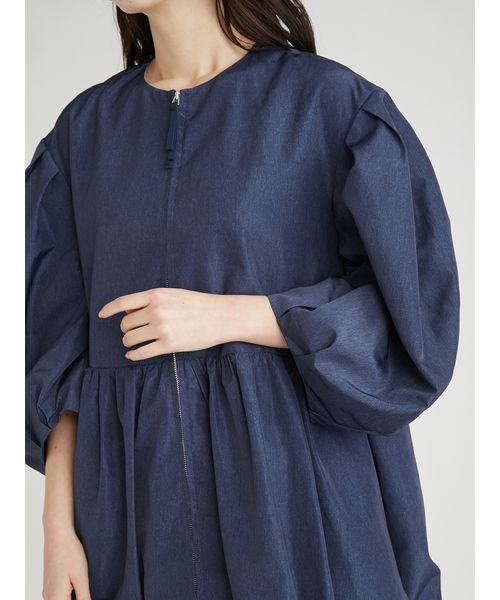 ペプラムバルーンブルゾン 予めご了承ください