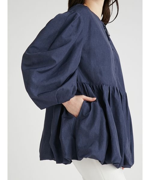 ペプラムバルーンブルゾン 予めご了承ください