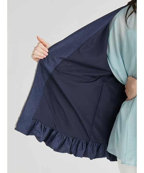 ペプラムバルーンブルゾン 予めご了承ください