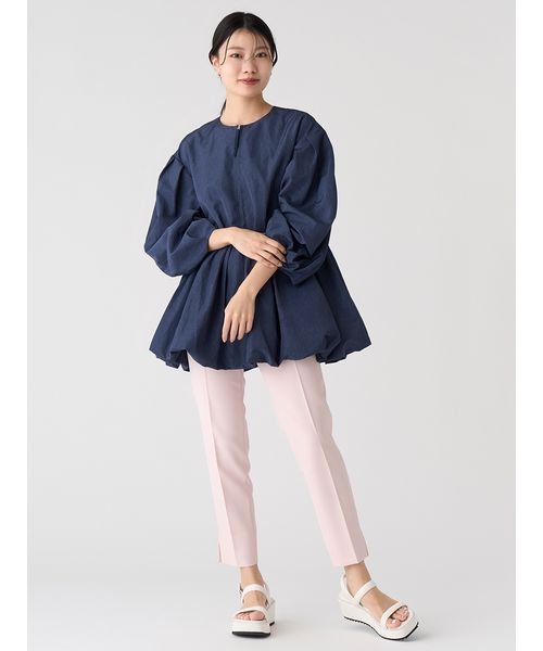 ペプラムバルーンブルゾン 予めご了承ください