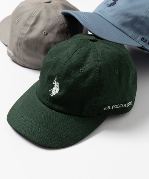 US POLO ASSN(ユーエスポロアッスン)/【U.S. POLO ASSN. / ユーエスポロアッスン】クラシックツイル ベースボール キャップ ローキャップ 帽子 刺繍 ポニー/img32