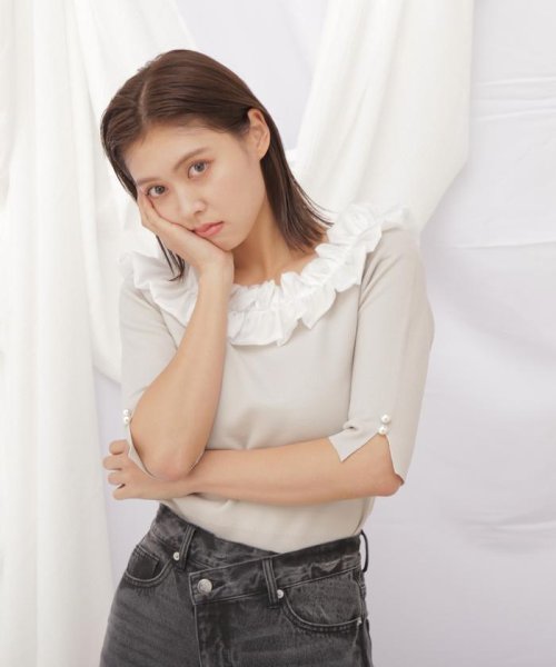 JILL by JILL STUART(ジル バイ ジル スチュアート)/◇ホイップフリルlittle knit/img29