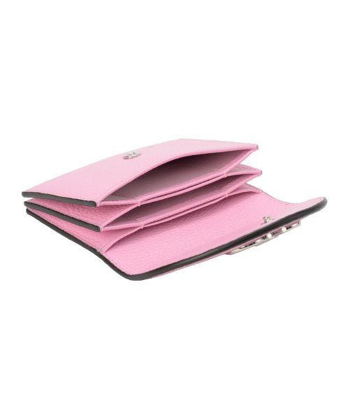 FERRAGAMO フェラガモ カードケース 220332 763004 FERRAGAMO カードケース ガンチーニ バブルガム BUBBLE GUM