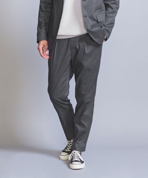 TORAY ドライ ポリエステル 1プリーツ イージーパンツ － セットアップ対応 ストレッチ 吸水速乾 マルチ機能 － B89 W72 H88 TORAY 吸水速乾