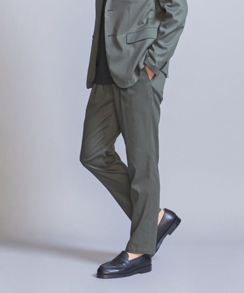 TORAY ドライ ポリエステル 1プリーツ イージーパンツ － セットアップ対応 ストレッチ 吸水速乾 マルチ機能 － B89 W72 H88 TORAY 吸水速乾