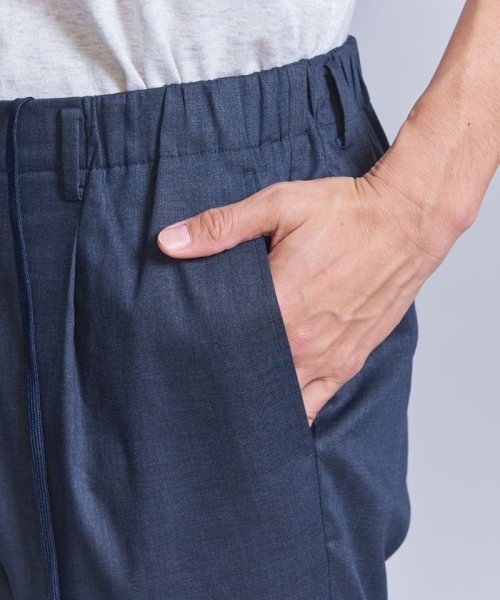 TORAY ドライ ポリエステル 1プリーツ イージーパンツ － セットアップ対応 ストレッチ 吸水速乾 マルチ機能 － B89 W72 H88 TORAY 吸水速乾