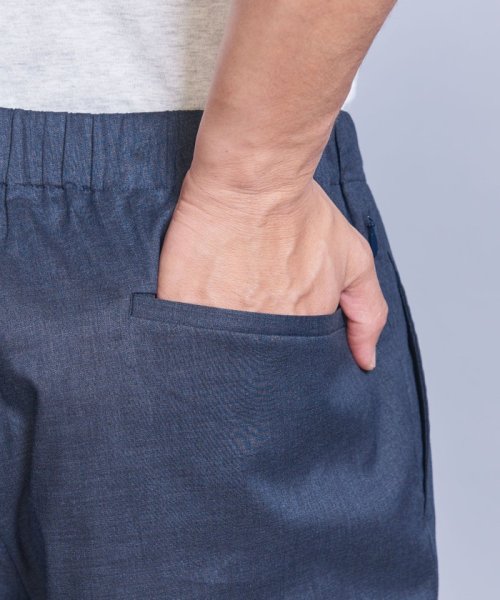 TORAY ドライ ポリエステル 1プリーツ イージーパンツ － セットアップ対応 ストレッチ 吸水速乾 マルチ機能 － B89 W72 H88 TORAY 吸水速乾