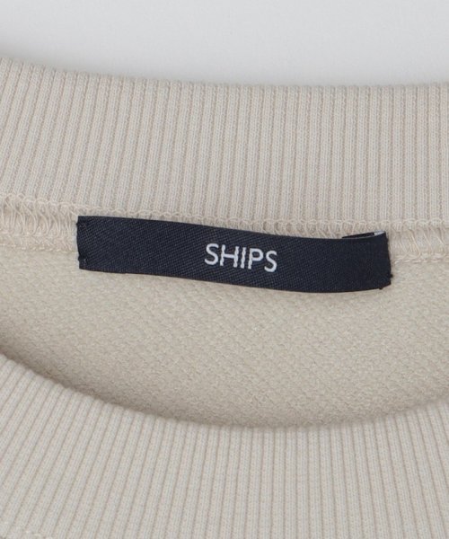 SHIPS MEN(シップス　メン)/*SHIPS: ワンポイント ロゴ スーピマコットン ラグラン スウェット Tシャツ/img32