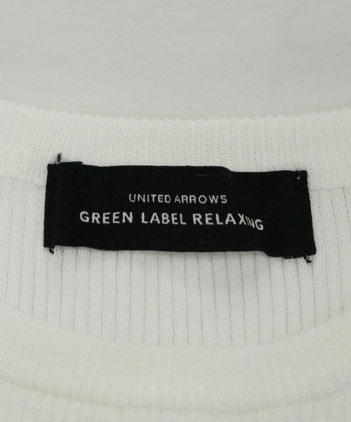 green label relaxing(グリーンレーベルリラクシング)/タフタ ドッキング ニット ワンピース ホワイト －ウォッシャブル－/img10