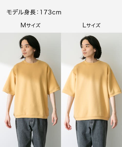 URBAN RESEARCH Sonny Label(アーバンリサーチサニーレーベル)/シルキーダンボールニットTシャツ/img55