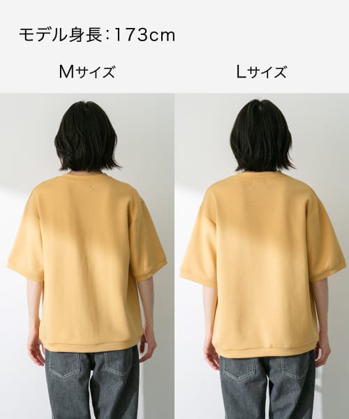 URBAN RESEARCH Sonny Label(アーバンリサーチサニーレーベル)/シルキーダンボールニットTシャツ/img57