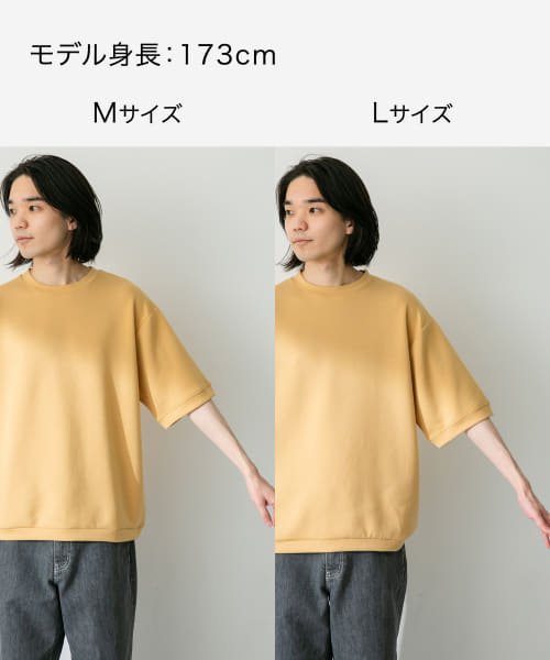 URBAN RESEARCH Sonny Label(アーバンリサーチサニーレーベル)/シルキーダンボールニットTシャツ/img58