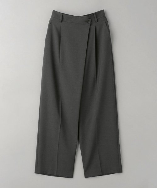 ポプリン ラップ ワイドパンツ B72 W62 H86