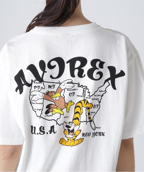 AVIREX(AVIREX)/《WEB&DEPOT限定》EAGLE ＆ TIGER T－SHIRT / イーグル ＆ タイガー Tシャツ / AVIREX /img28