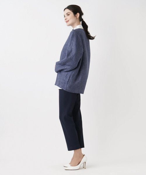 ノーカラージャケット 