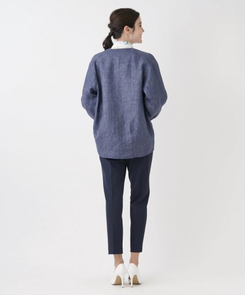 ノーカラージャケット 