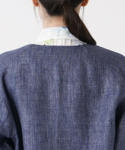 ノーカラージャケット 