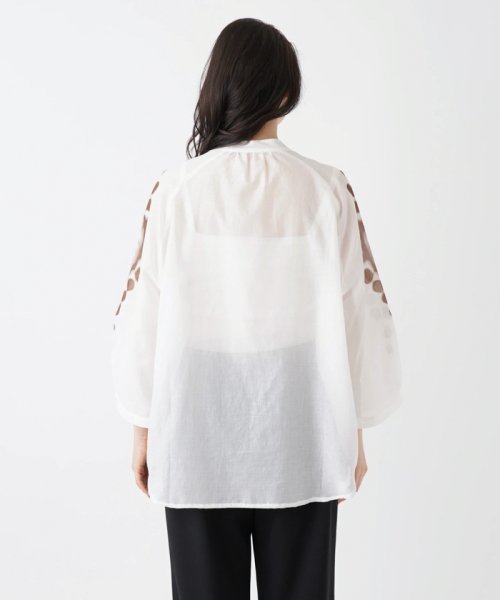 ボリュームスリーブブラウス 